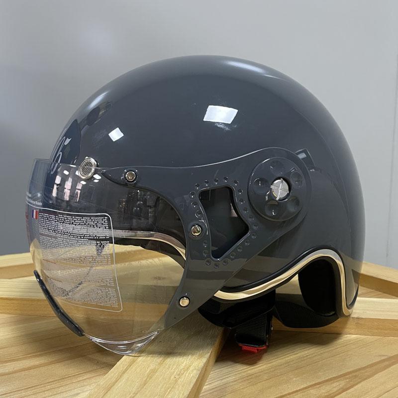 MT05 Motorrad Vintage Helme 1/2 Helm Retro Unisex Motorradhelme